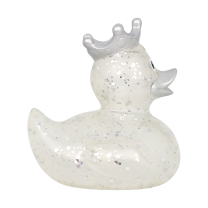 Silver Duck Glitter Crown