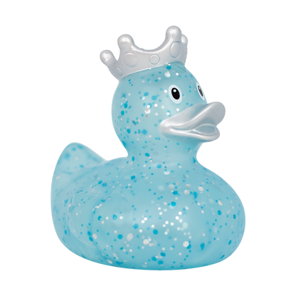 Blaue Enten-Glitzerkrone