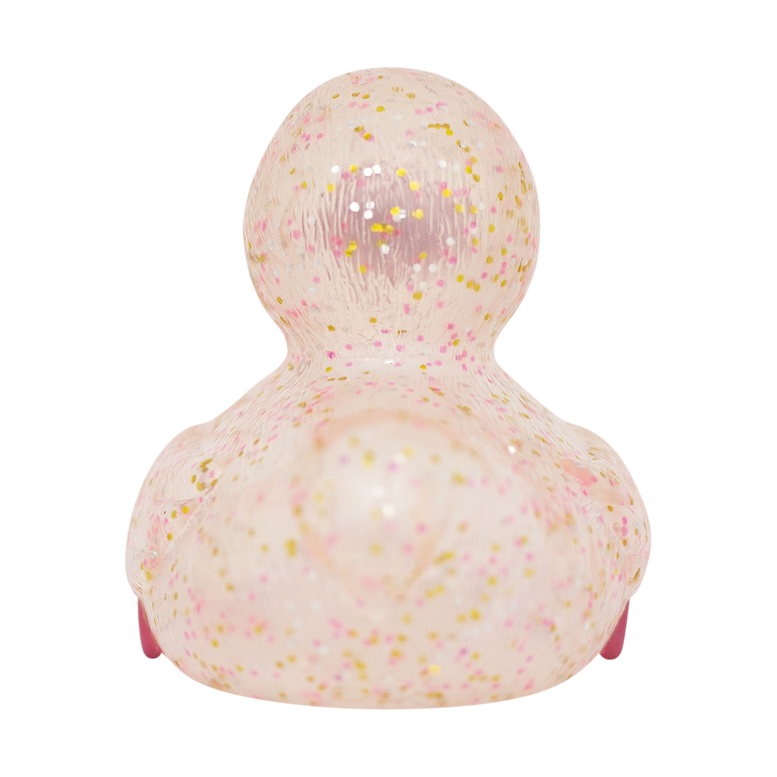 Glittery Pink Flamingo Duck