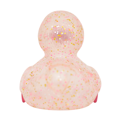 Glittery Pink Flamingo Duck