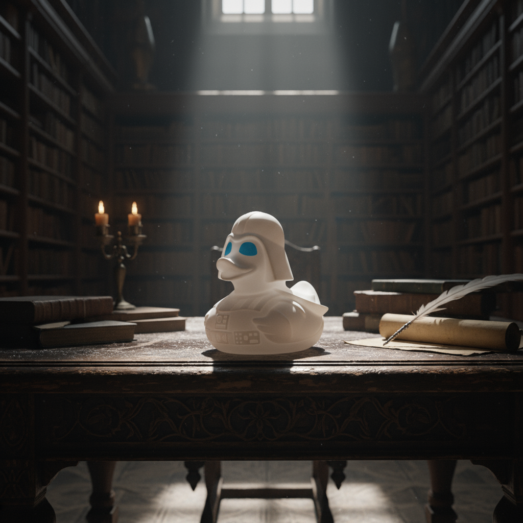 Canard Dark Vaduck Blanc