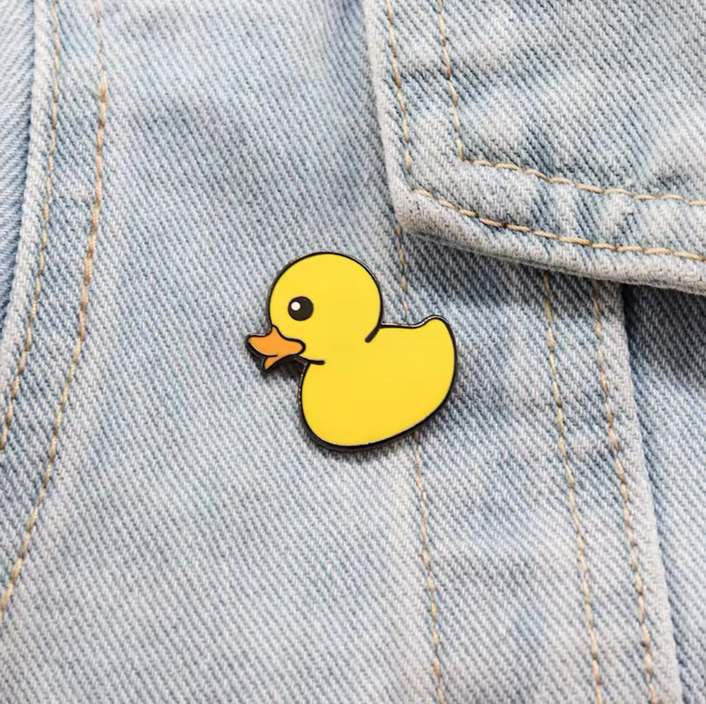 Gelbe Enten-Anstecknadel