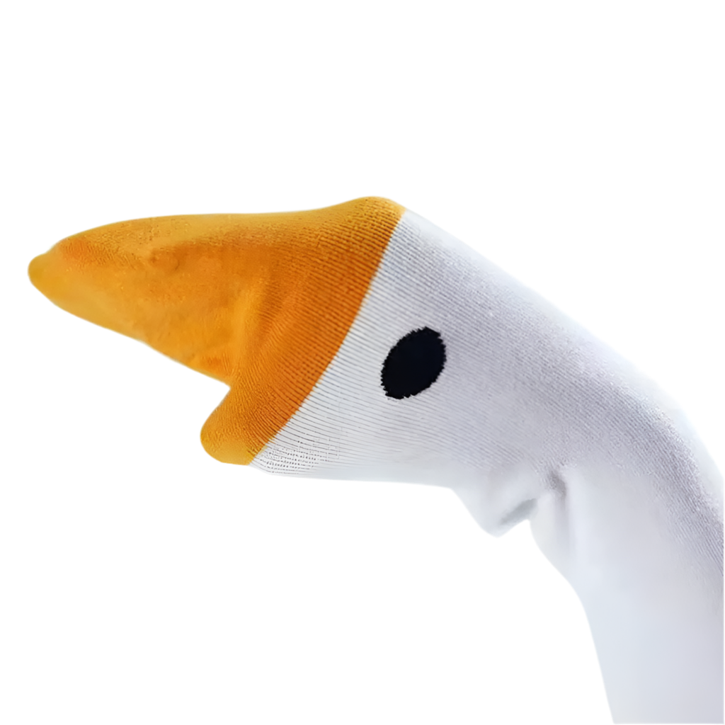 chaussettes-canard-blanc