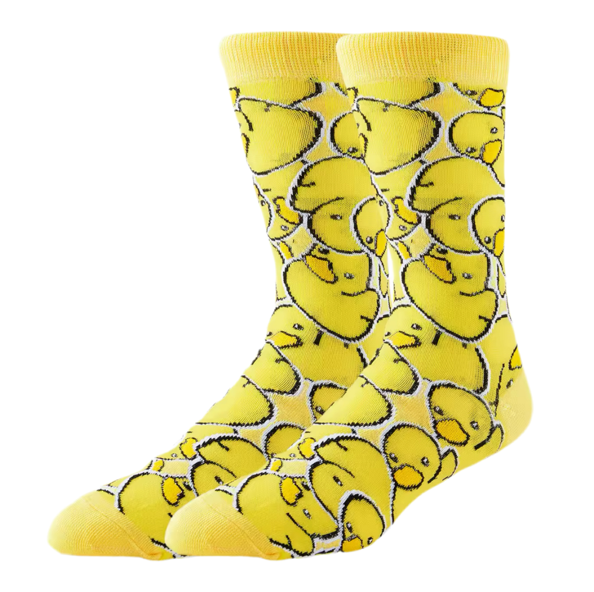 Gelbe Entensocken