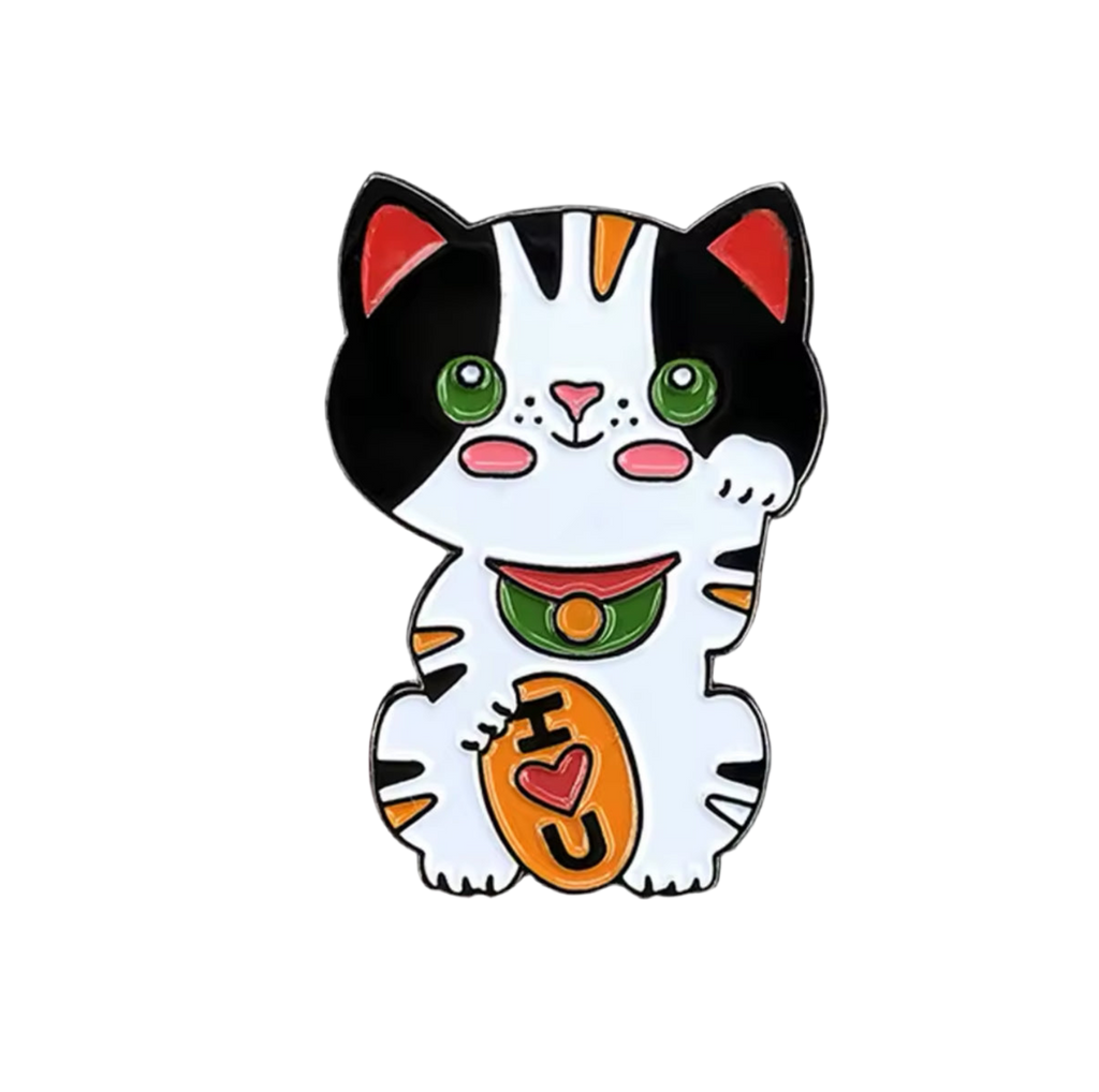 Pin's Chat Chanceux Mignon