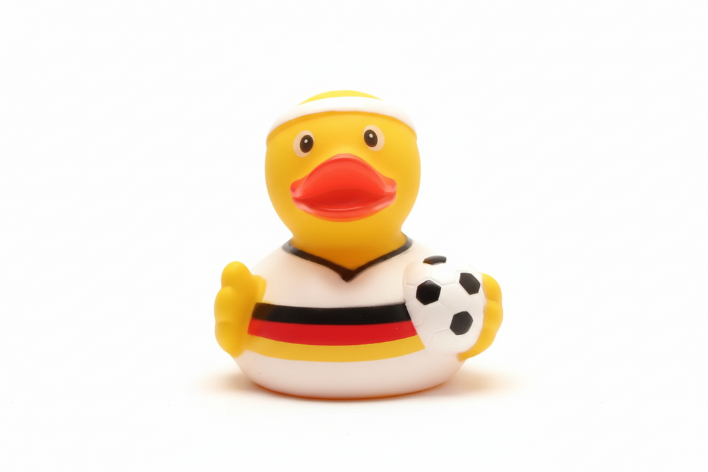 Trikot der deutschen Fußballmannschaft „Duck“