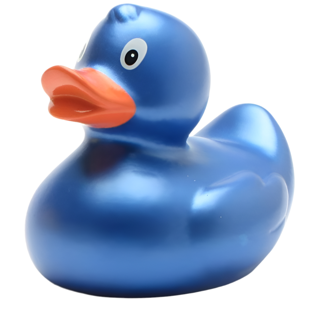 Metallic Blue Duck
