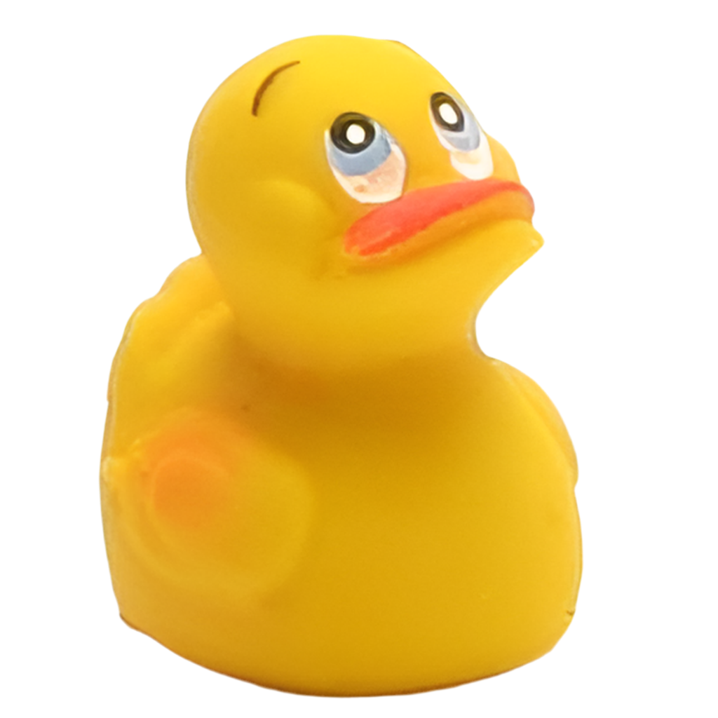 Kleine gelbe Ente