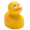 Kleine gelbe Ente
