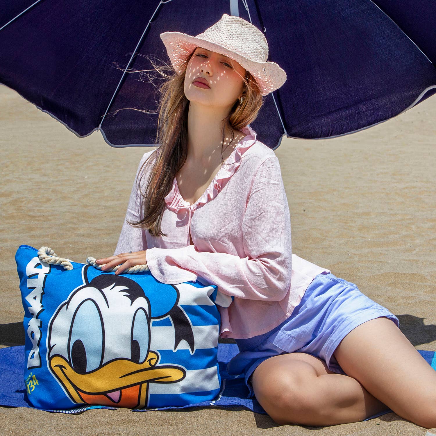 Sac de Plage Donald Duck - Marin