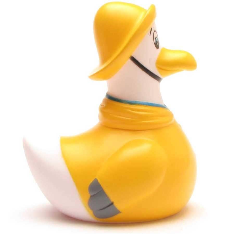 Seagull in a Yellow Raincoat