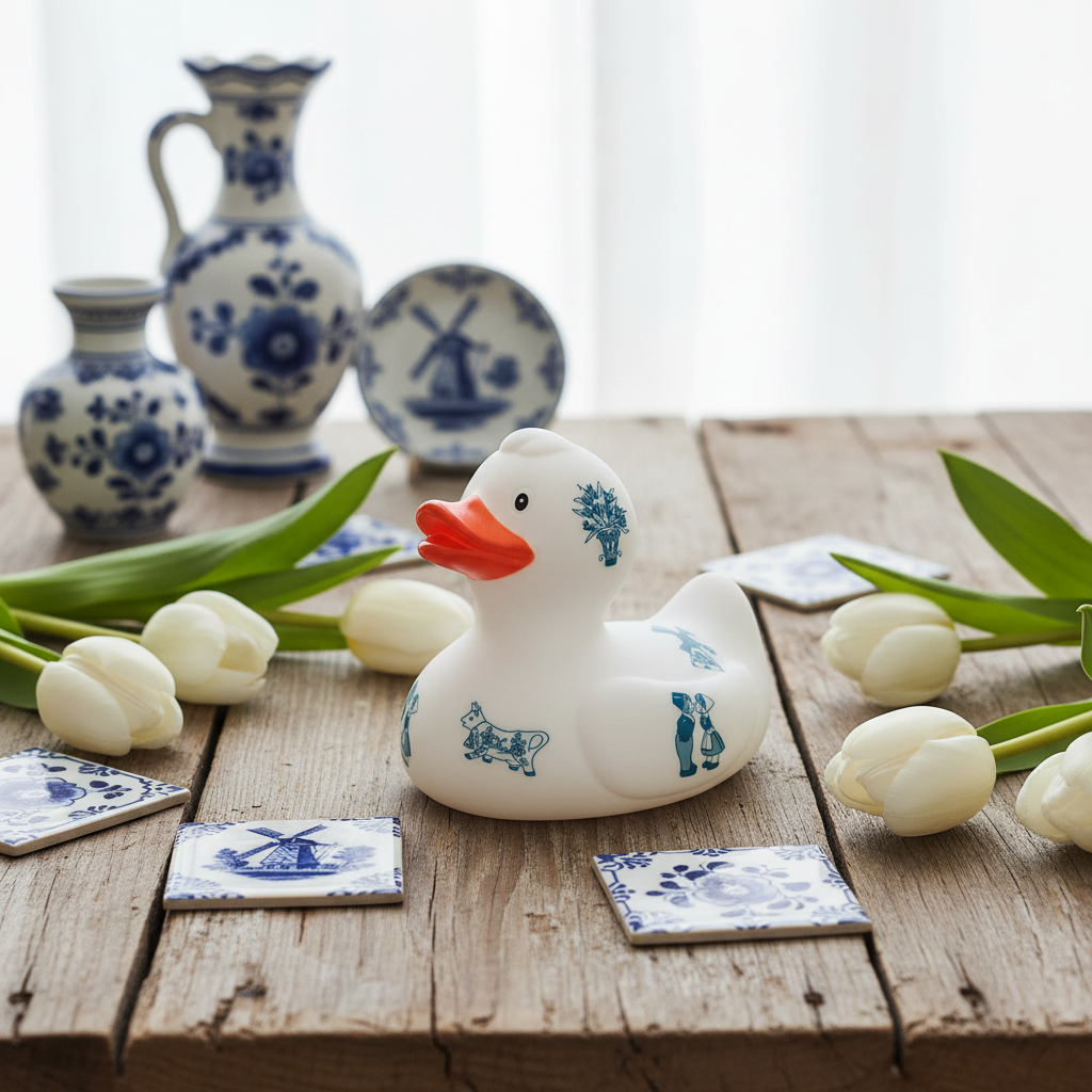 Delft Porcelain Duck