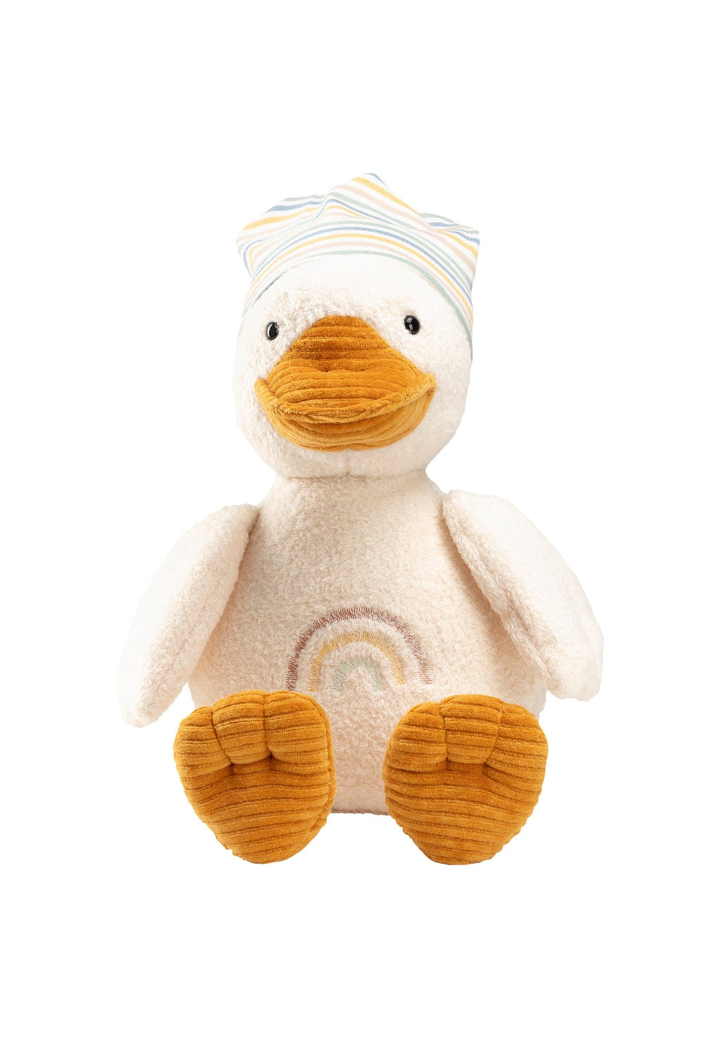 Peluche Canard Edda M avec hochet – vue 2