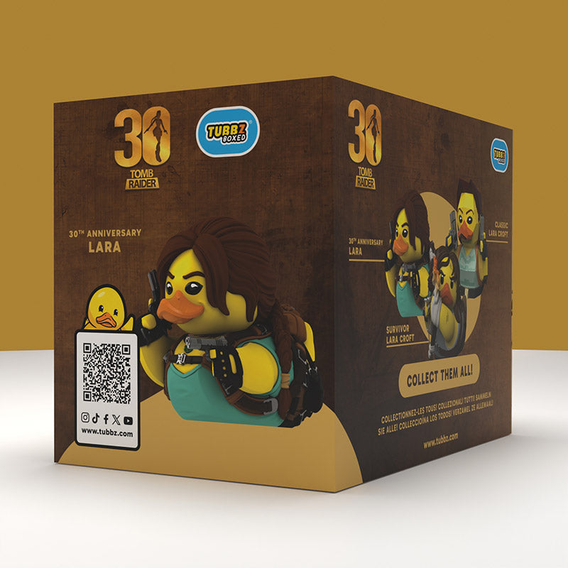 Tomb Raider Duck: Lara Croft 30th Anniversary TUBBZ (Boxed Edition)