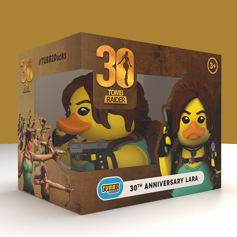 Tomb Raider Duck: Lara Croft 30th Anniversary TUBBZ (Boxed Edition)