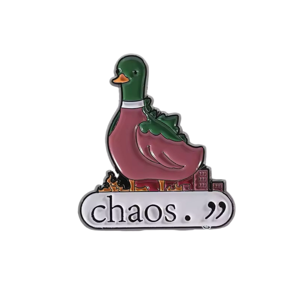 Chaos-Stockenten-Anstecknadel.''