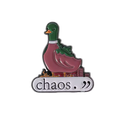 Chaos-Stockenten-Anstecknadel.''