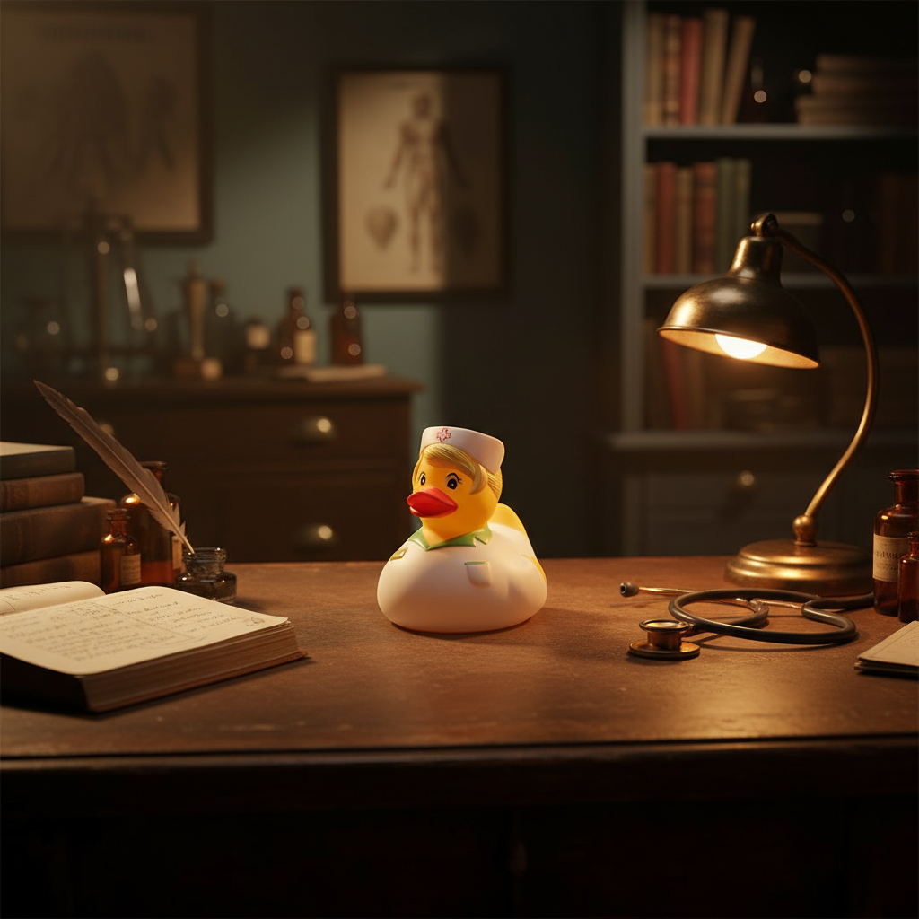 Krankenschwester Ente