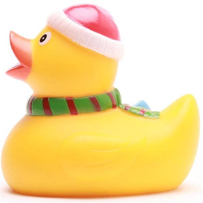 Weihnachts-Skifahrer-Ente