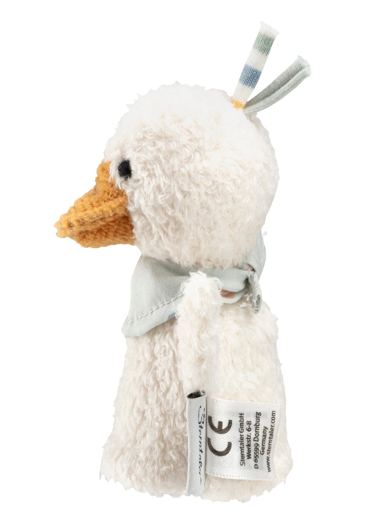 Marionnette à doigt Canard Edda - 12 cm – vue 4