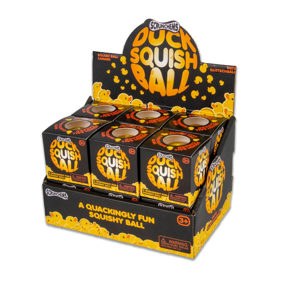 SCRUNCHEMS DUCK SQUISH BALL