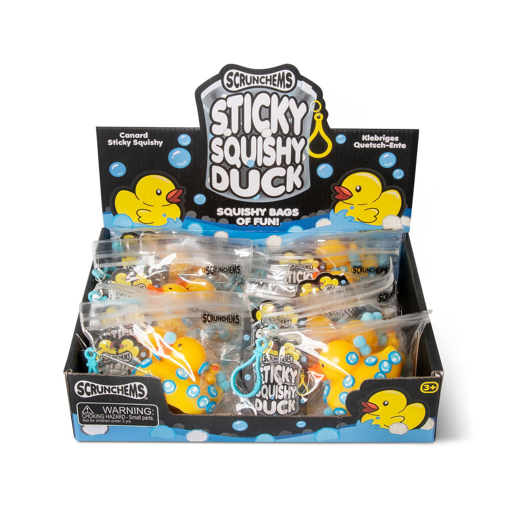 SCRUNCHEMS STICKY SQUISHY DUCK