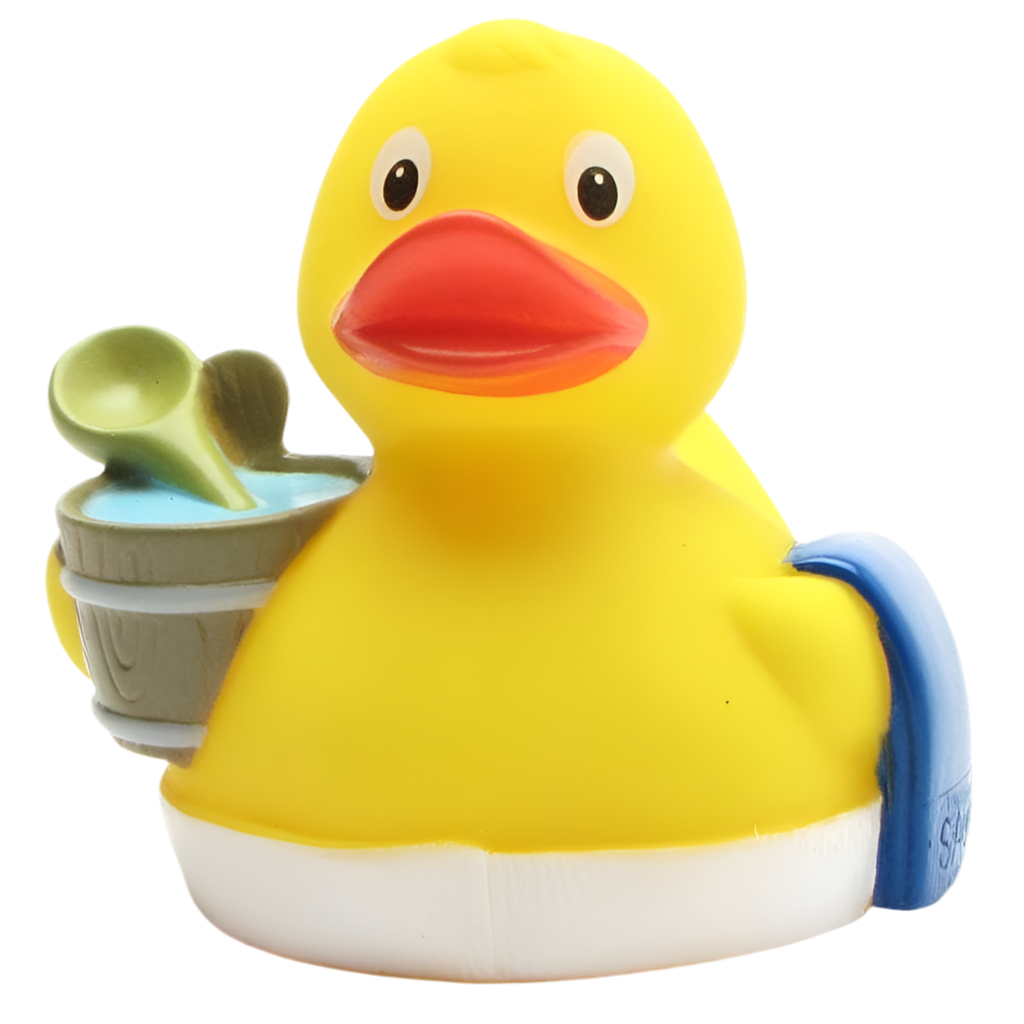 Sauna-Ente