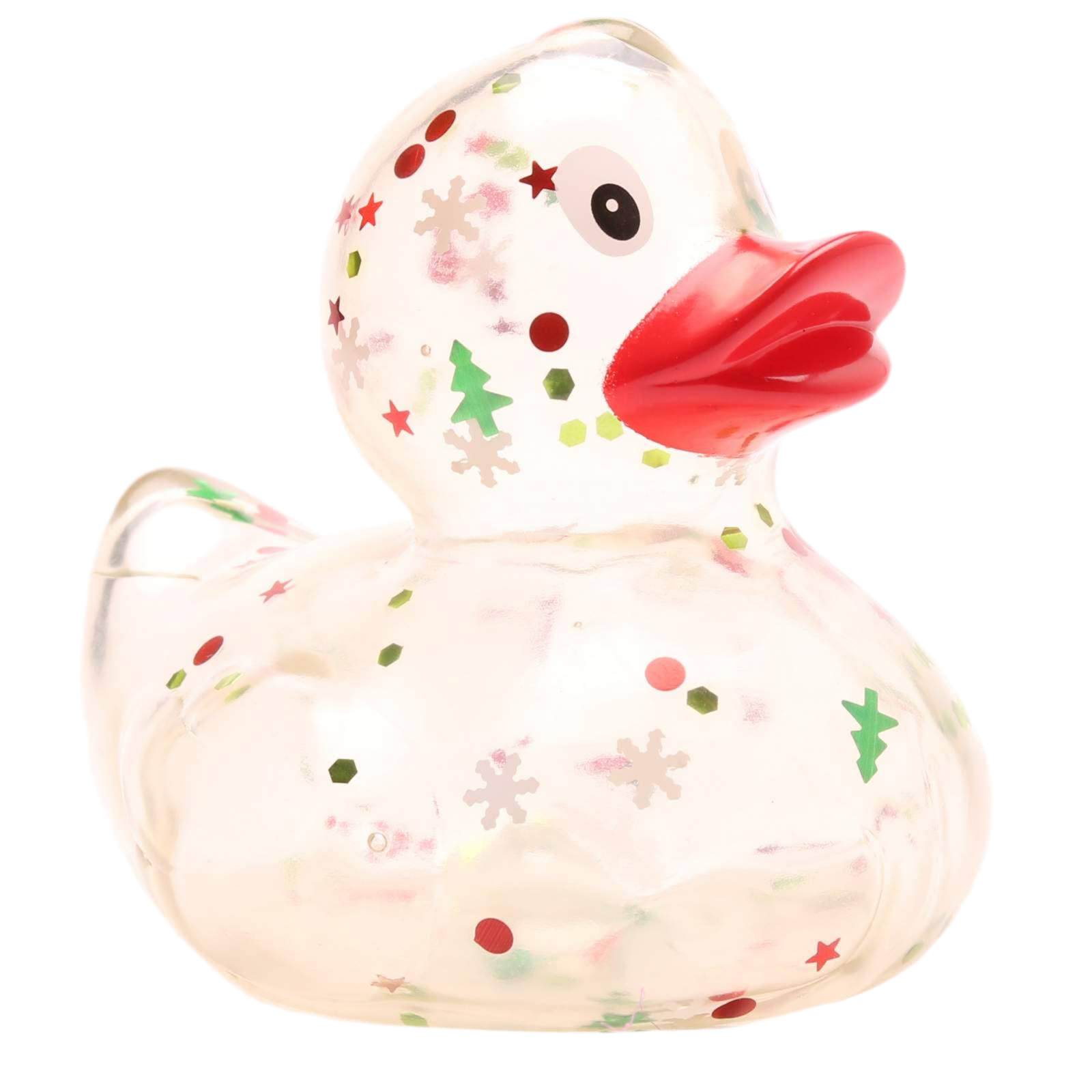 Classic Red Christmas Sequin Duck