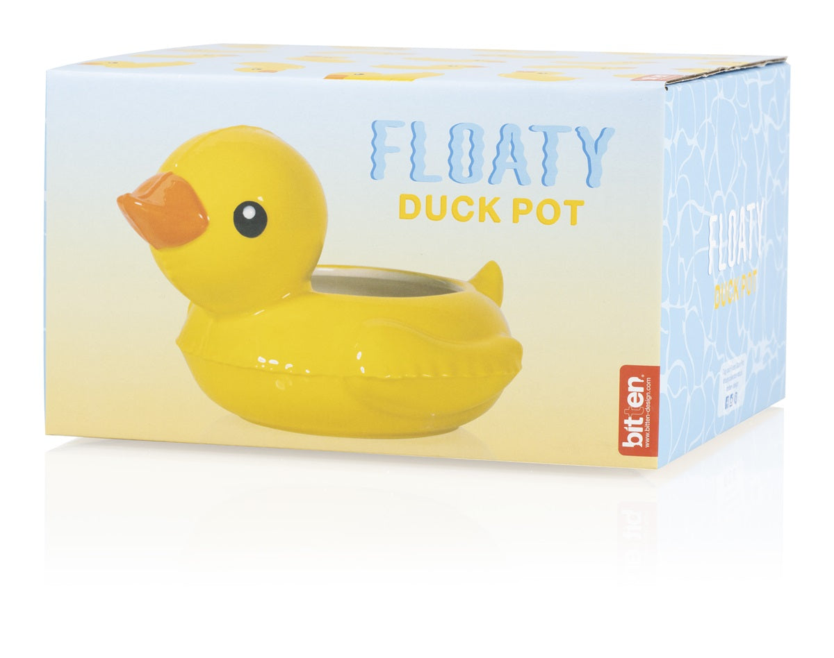 Pot Bouée Canard Flottant Bitten – Cache-pot original