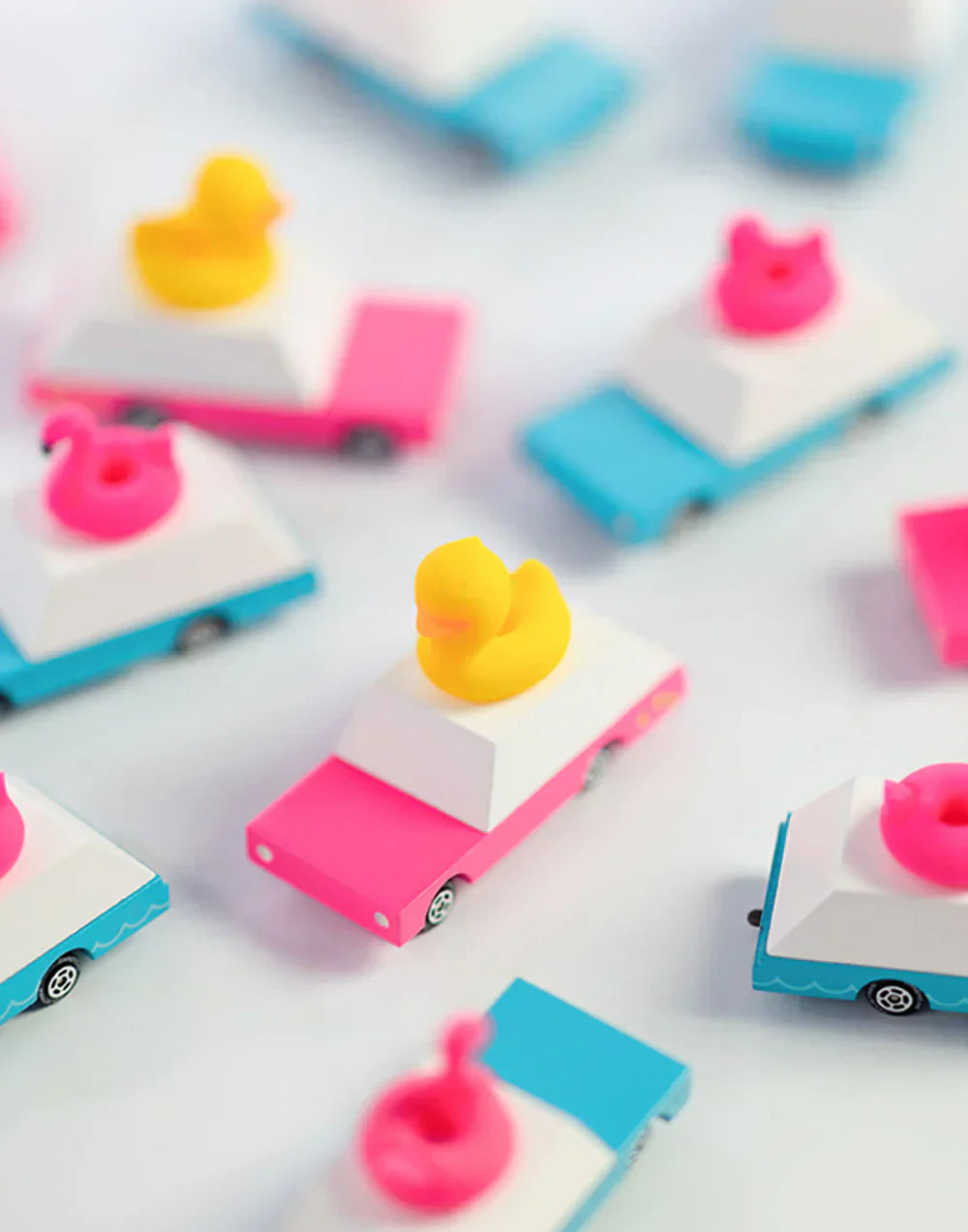 Candycar World Holzauto – Gelbe Ente