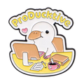 Weiße Entennadel "ProDucktive"