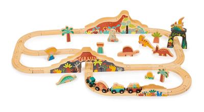 Set De Train Dinosaures