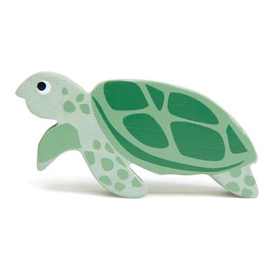 Figurine en Bois Animal Marin - Tortue De Mer