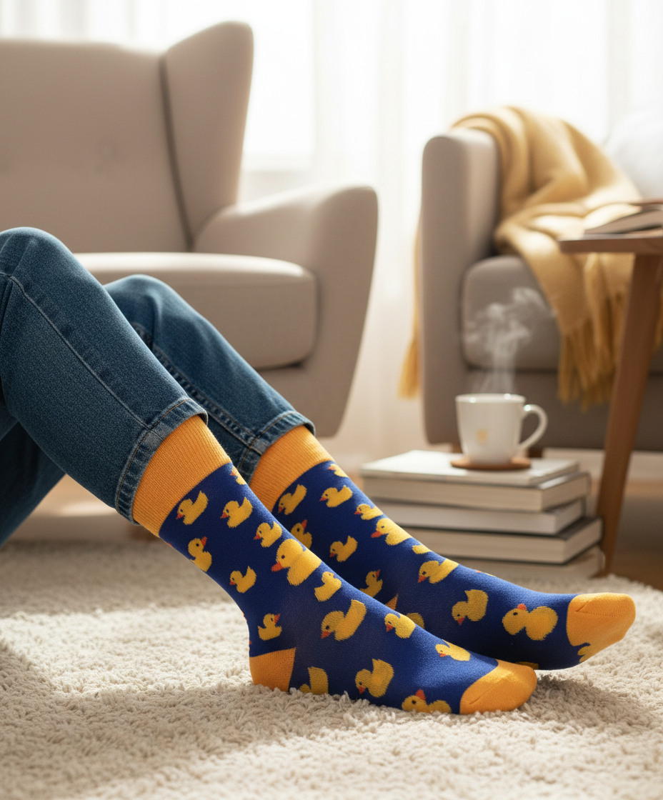 Entensocken "Rubber Ducks"