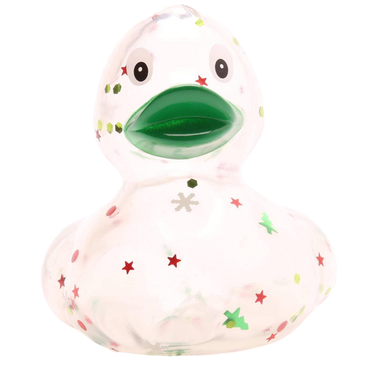 Canard Classique à paillettes de Noël Vert