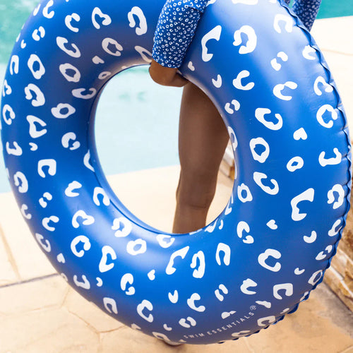 Leopard-Poolboje Blau