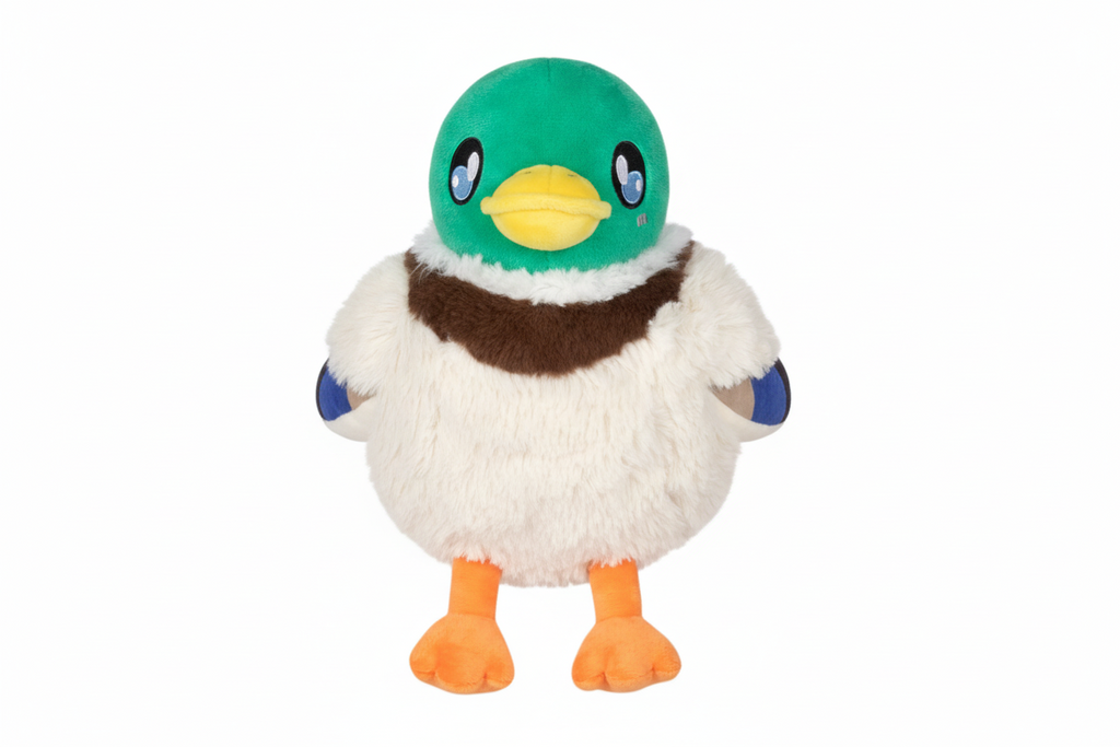 Mini Squishable Plush Mallard Duck
