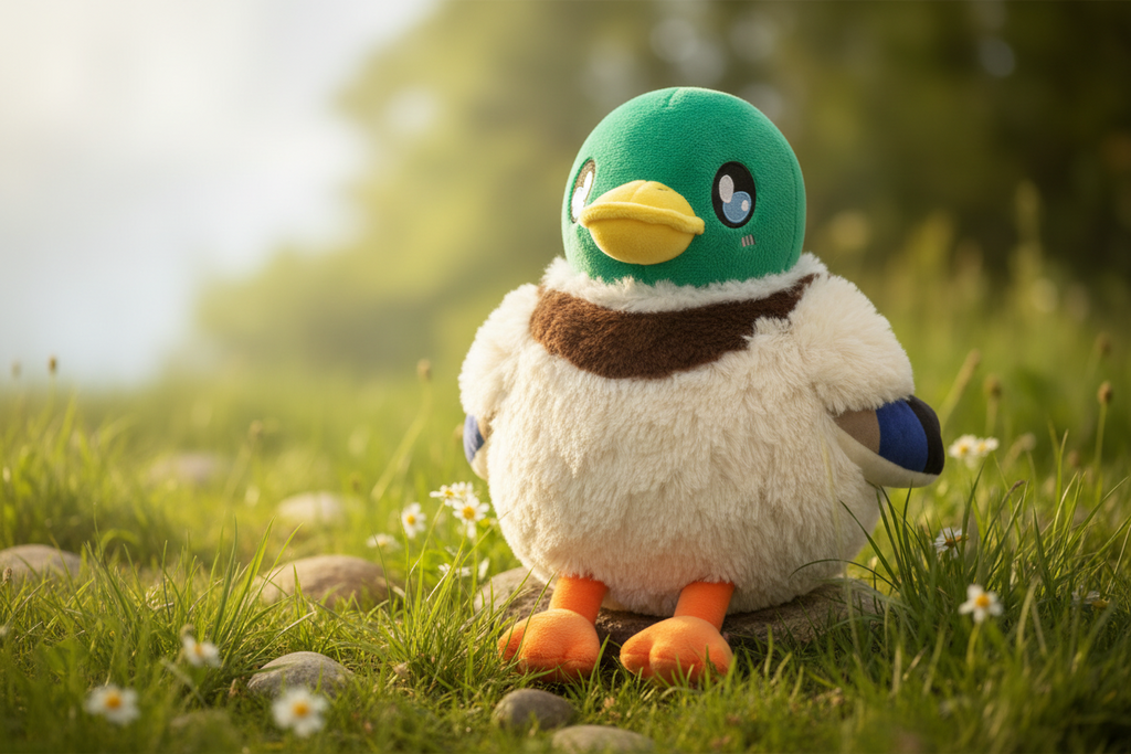 Mini Squishable Plush Mallard Duck