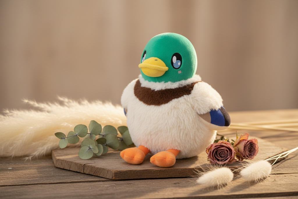 Mini Squishable Plush Mallard Duck