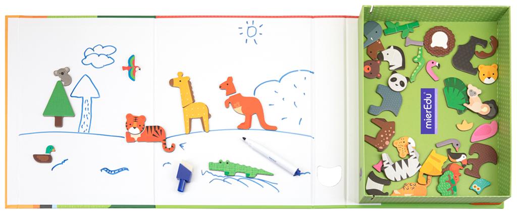 Livre magnétique - Le Monde Animal