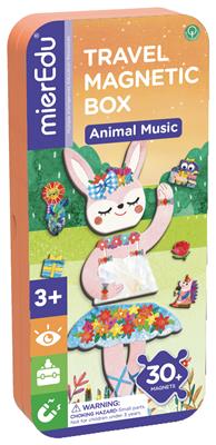 Boîte De Puzzle Magnétique - Animaux