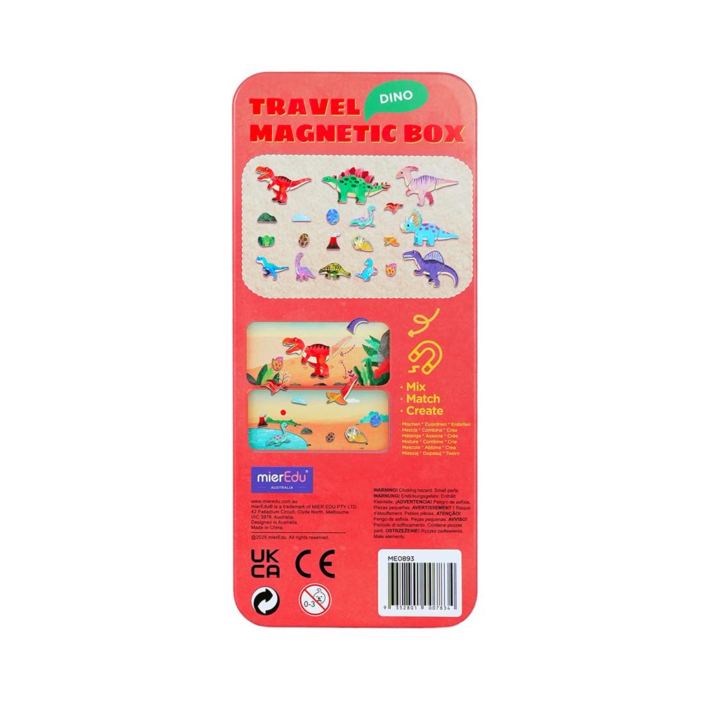 Boîte De Puzzle Magnétique - Le Pays des Dinosaures