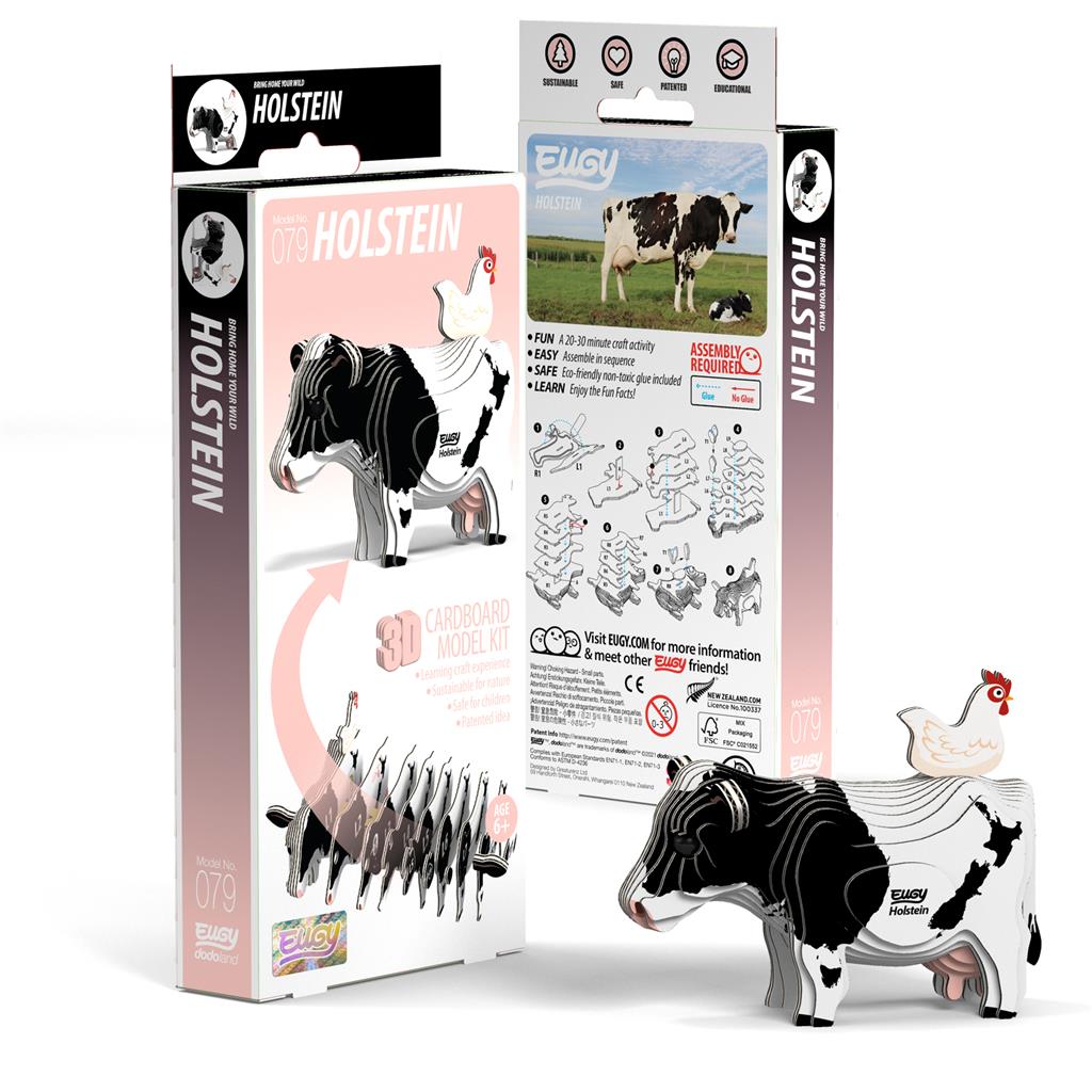EUGY 3D - Vache Holstein