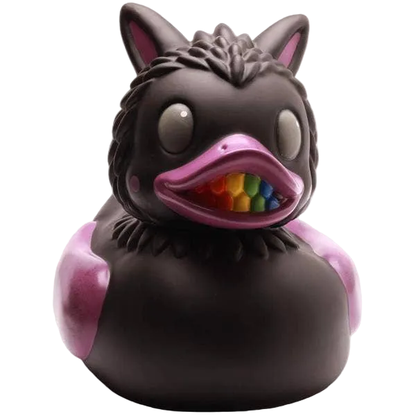 QuakiBooBoo XXL Ente - Schwarz