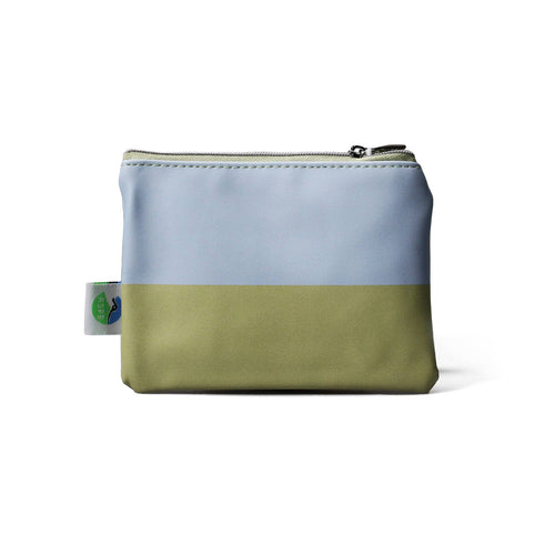 Geldbörse mit Stockentenmotiv und Reißverschluss