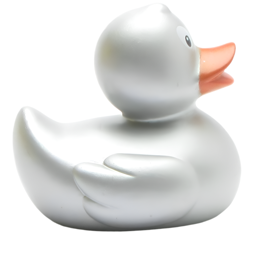 Small Classic Silver Duck