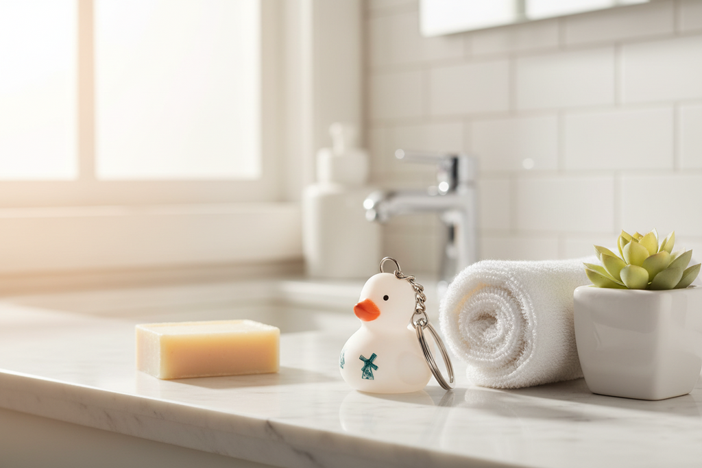 Porte-clés Canard Porcelaine de Delft