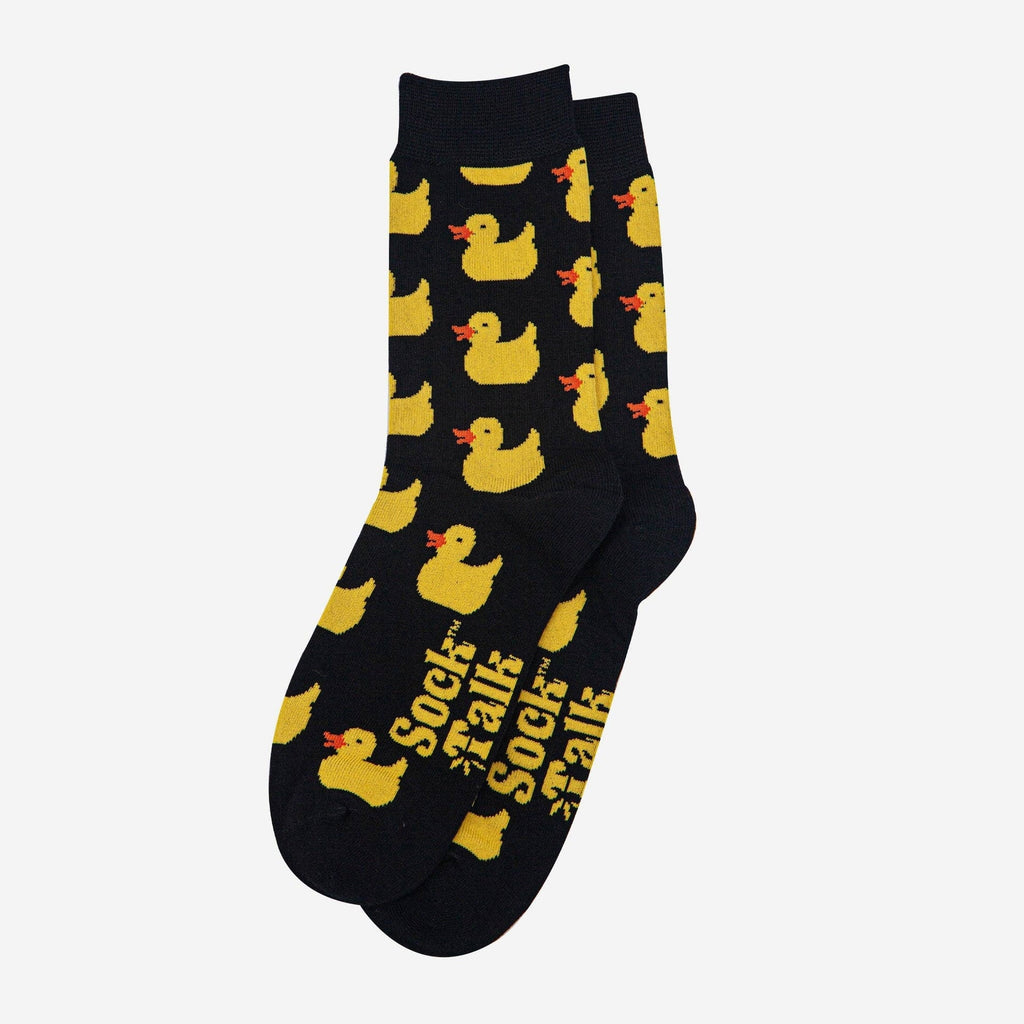 Rubber Duck Black Socks