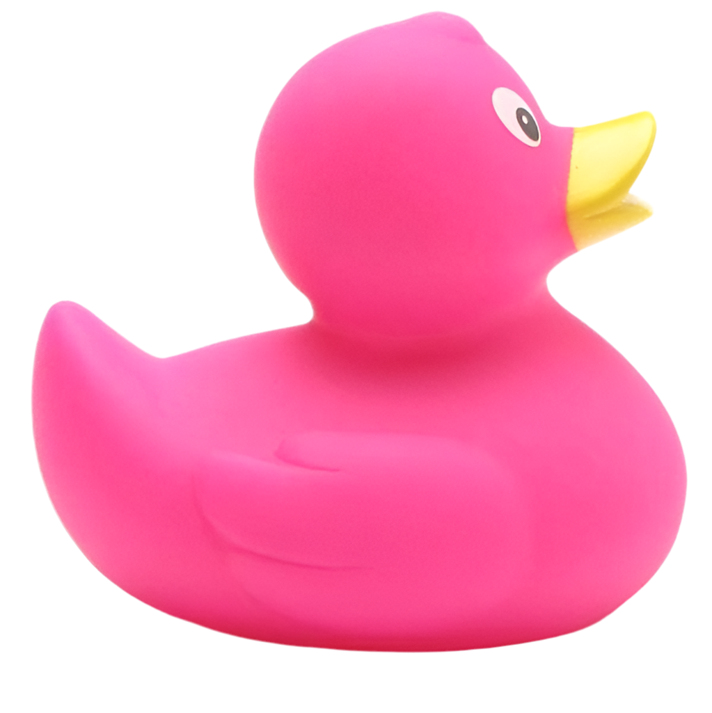 Klassische rosa Ente