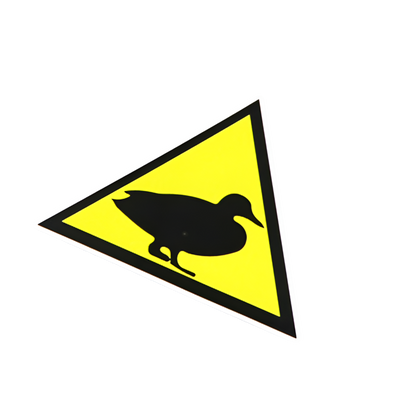 Sticker Duck Attention